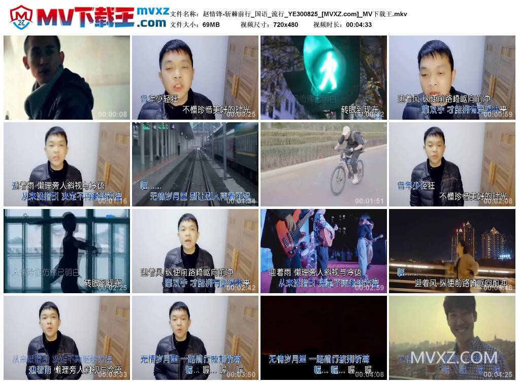 赵情锋-斩棘前行_国语_流行_YE300825